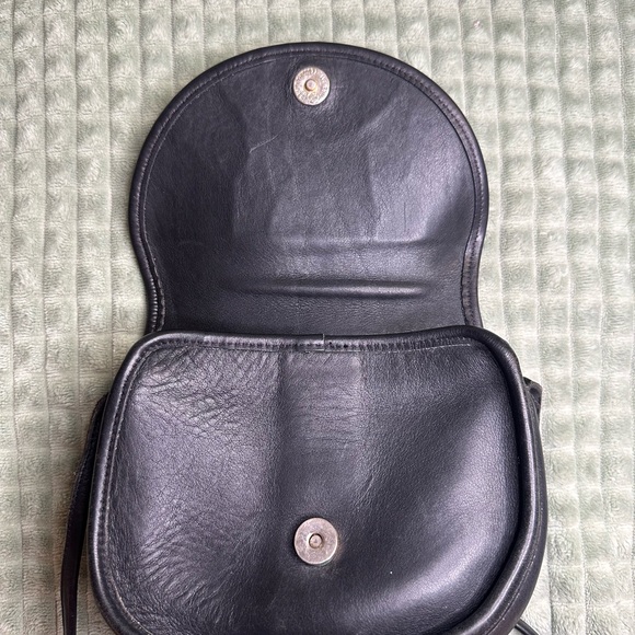 RARE Vintage Black Coach Casey 9923 Mini Crossbody Bag y2k 90s Purse - Picture 6 of 9